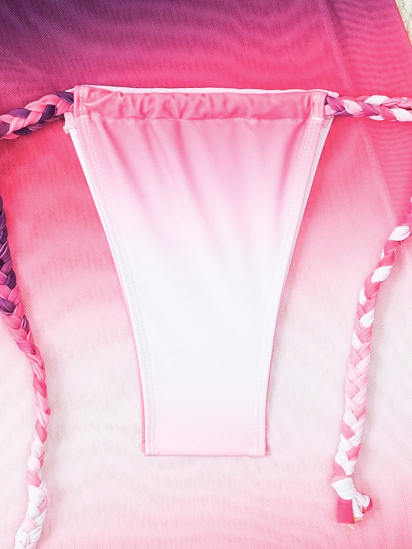 Dames bikini set 3-delig met high waist rok voor het strand_voghion.com