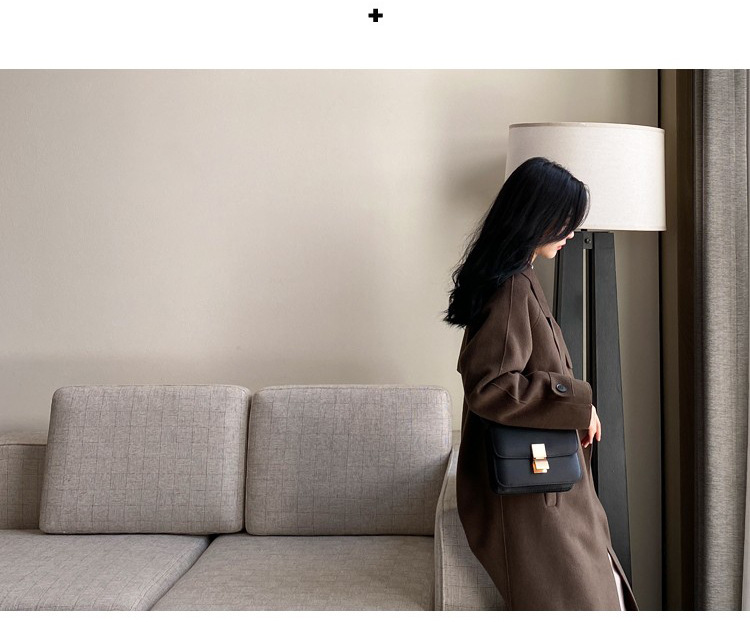 Premium Tofu for Women 2024 New Genuine Leather Women's Box Small Square Toothpaste Pattern Cowhide Shoulder Bag_voghion.com