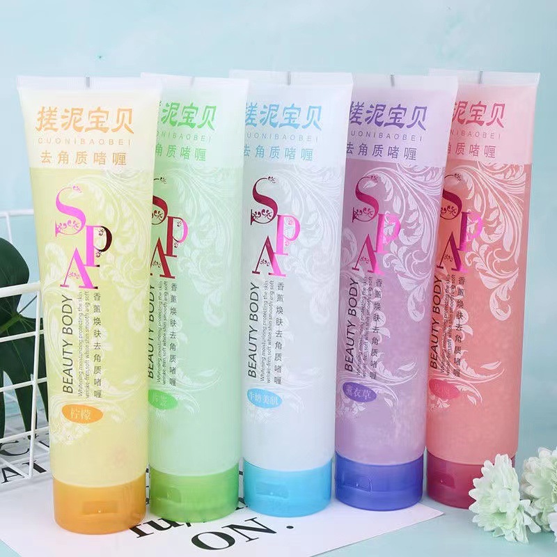 Happy Cabin 360ml Scrub Mud Body Exfoliator for Full Body Skin Removal Unisex General Purpose Bathroom and Public Hot Spring Use Manufacturer