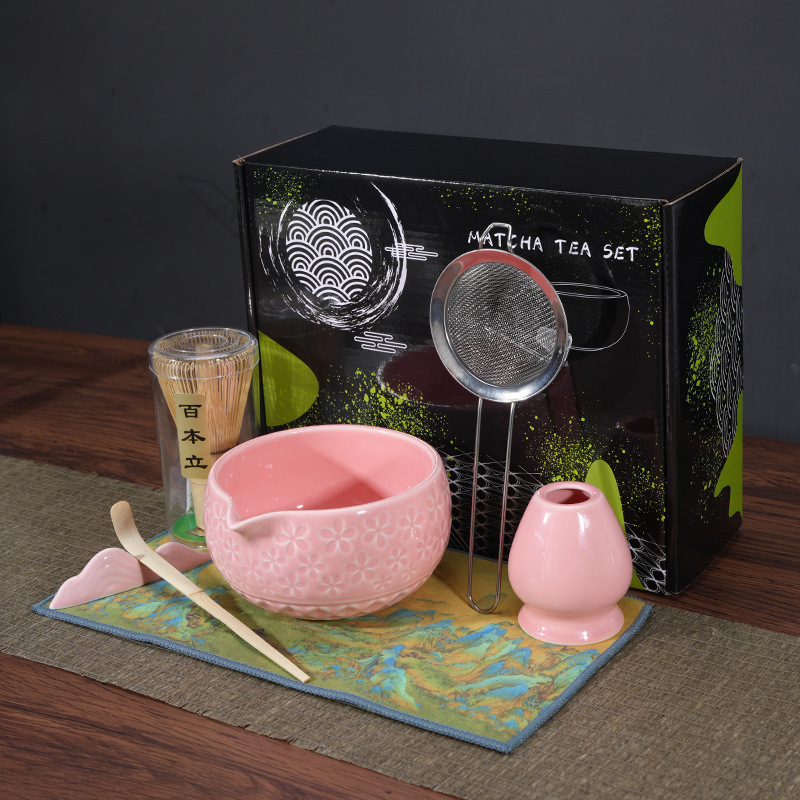 Matcha Bowl Ceramic Japanese Style Matcha Tea suit Tea Bamboo Matcha Tea Brush Baiben Li Song Dynasty Tea Ceremony Gift Box Matcha Bowl Ceramic Japanese Style Matcha Tea suit Tea Bamboo Matcha Tea Brush Baiben Li Song Dynasty Tea Ceremony Gift Box