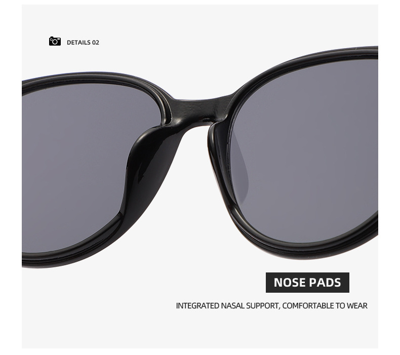 45g Weight Full Frame Glasses Structure Sunglasses Classification PC, UV400 Protection Lens Material Oval Frame Glasses Style Travel, Fishing Occasion Oval Pattern Unisex Gender IG Style, Casual Style IG Style Casual Oval PC UV400 Protection Oval Frame Full Frame Women's Sunglasses 11