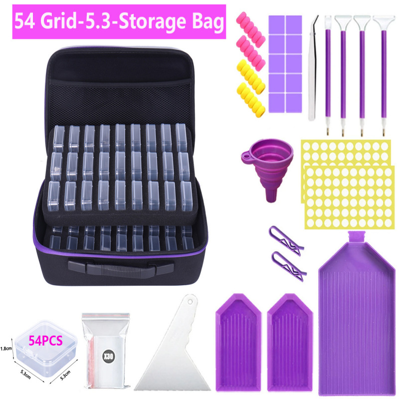 보라색 54-5.5 (전체 도구 _ 액세서리 세트 포함)