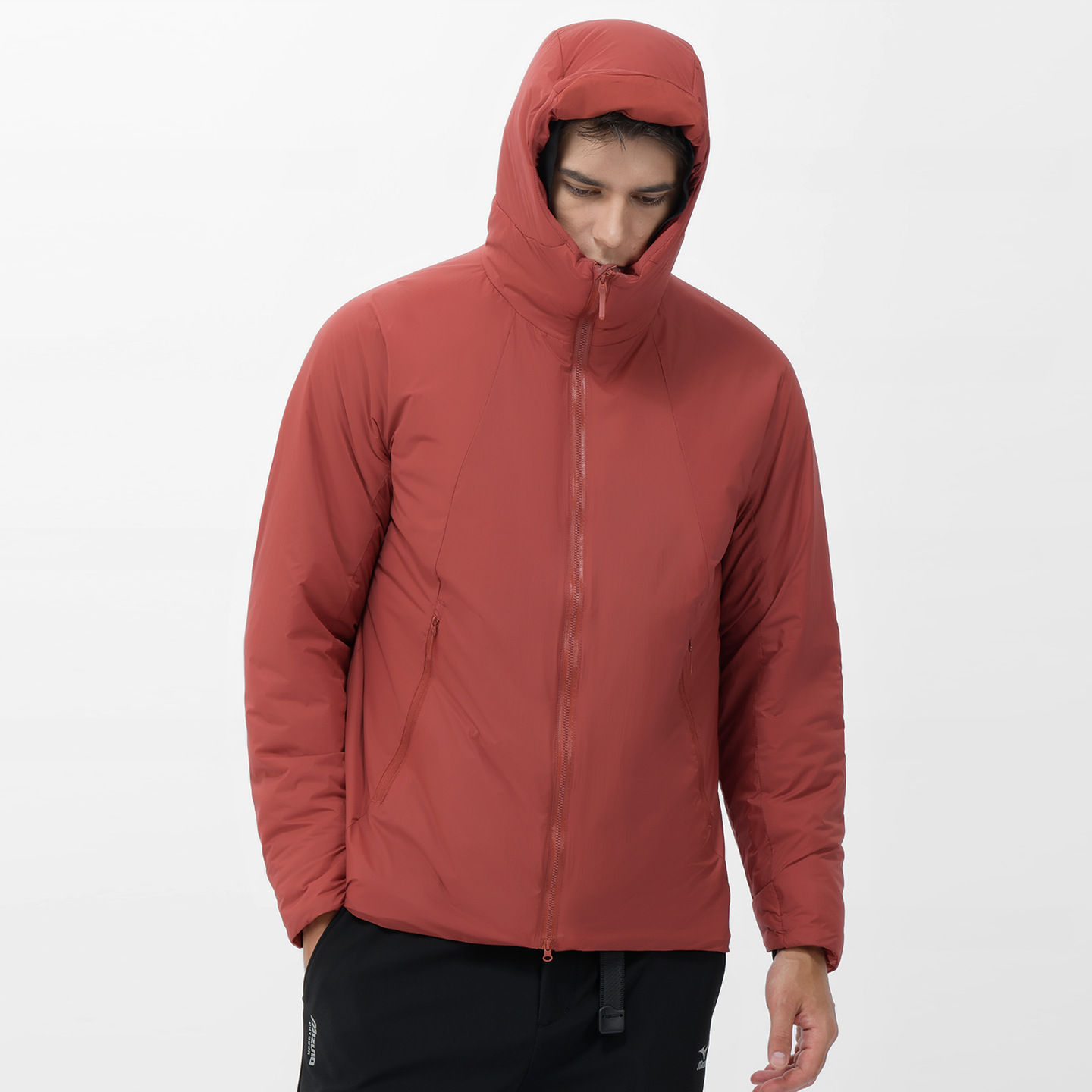 New Winter Men's Simple Versatile Loose Fit Warm Heated Cotton Jacket Casual Fashion Hooded Outdoor Coat