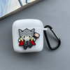 Suitable for Boat Airdopes 131 wireless Bluetooth headset protective cover silicon glue Personalized cartoon 138 soft shell