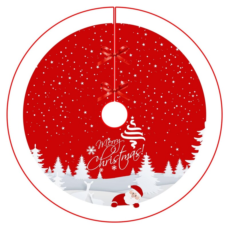 新しいクロスボーダークリスマスツリースカート90/120センチメートルツリーエプロン漫画プリントクリスマス用品装飾品卸売|undefined