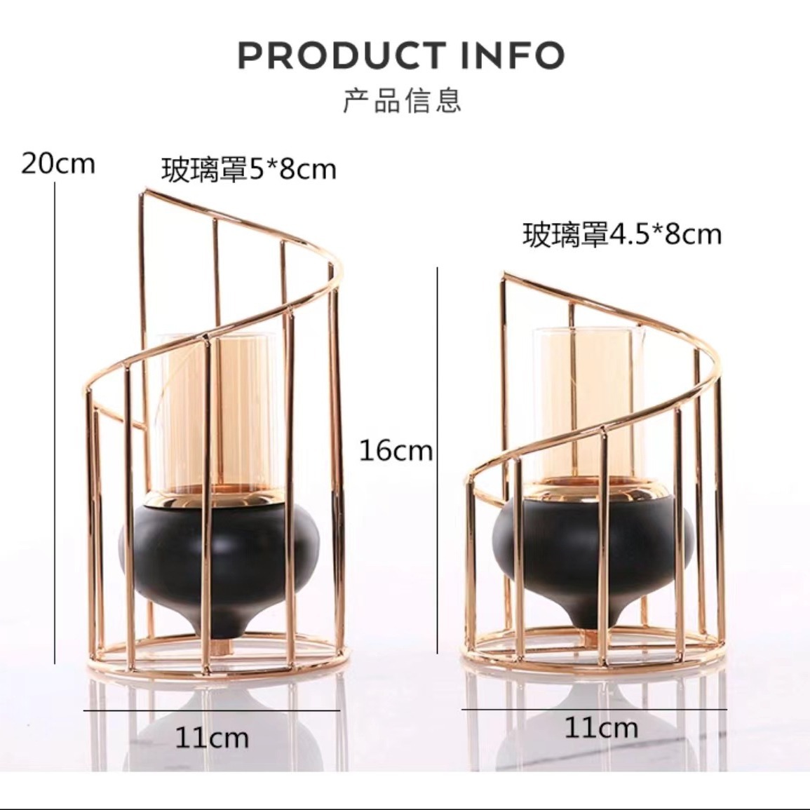 Estilo europeo, lujo ligero, dorado, estante creativo, candelabro, decoración de sala de estar para el hogar, taza de vela, decoración de mesa de hotel, decoración