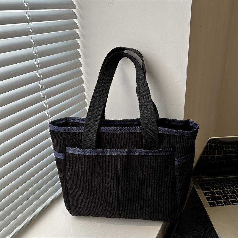 Bolsa de alta capacidad bajo la axila de moda versátil para mujeres 2024 nuevo otoño invierno velcro bolsa de viaje bolsa de hombro