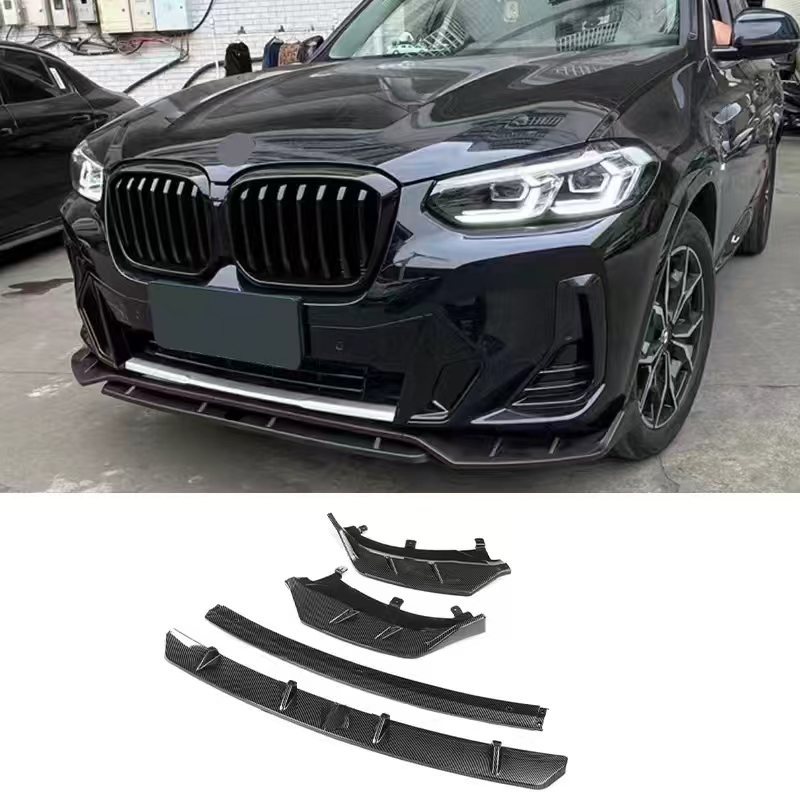 Suitable for Bmw X3 X4 Ix3 G01G02 Bmw2021-2023 Front Lip Front Bumper Front Shovel Drilling Installation