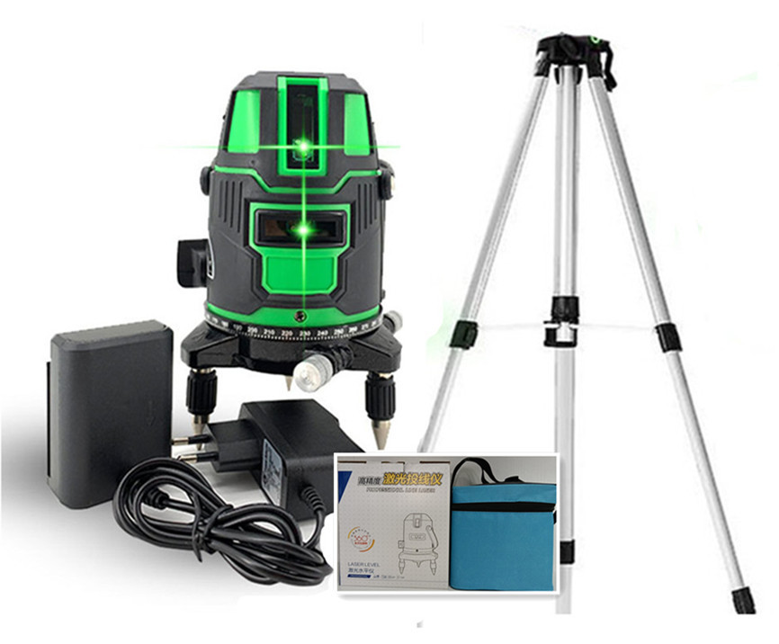 2线3线5线绿光室内室外强光红外线激光 水平仪自动打线水平贴地仪