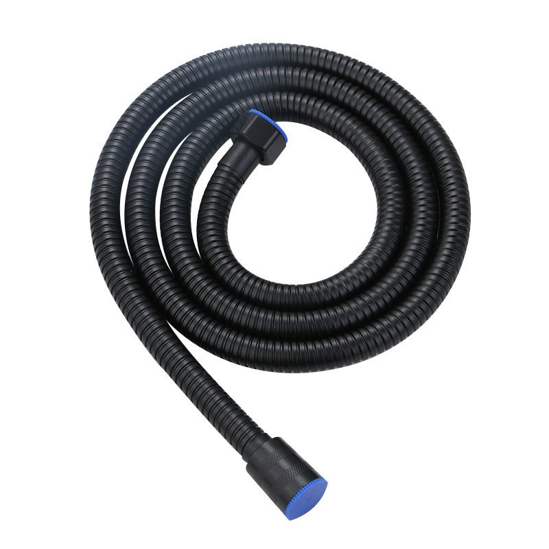 Black Warrior cabezal de ducha de mano negro de cinco engranajes de mano de gran superficie rociado presurizado cabezal de ducha traje de boquilla de Ducha