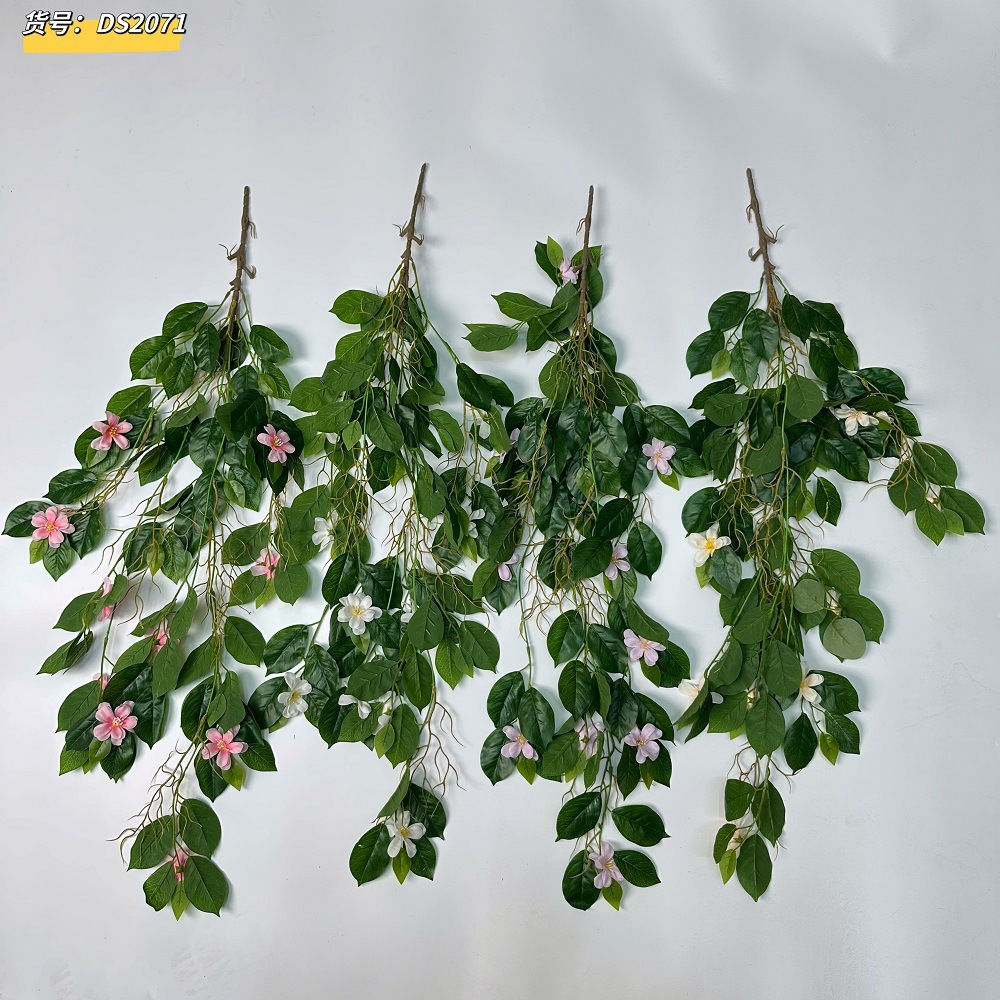 DS2071-화이트 25메쉬 부겐빌레아 벽걸이