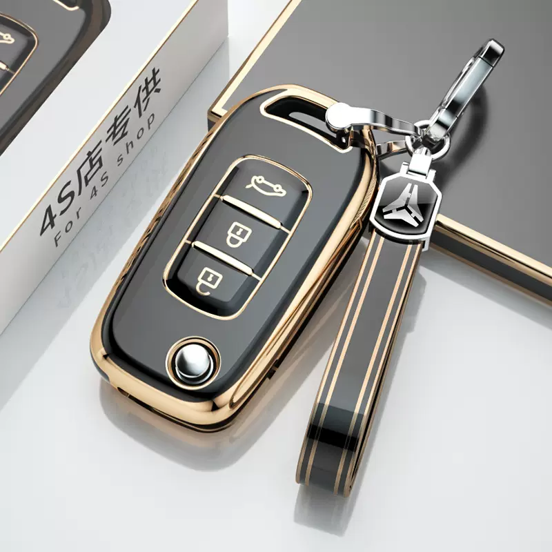 适用雷诺钥匙套科雷傲科雷嘉科雷缤雷诺 e诺汽车高档包扣壳男女士