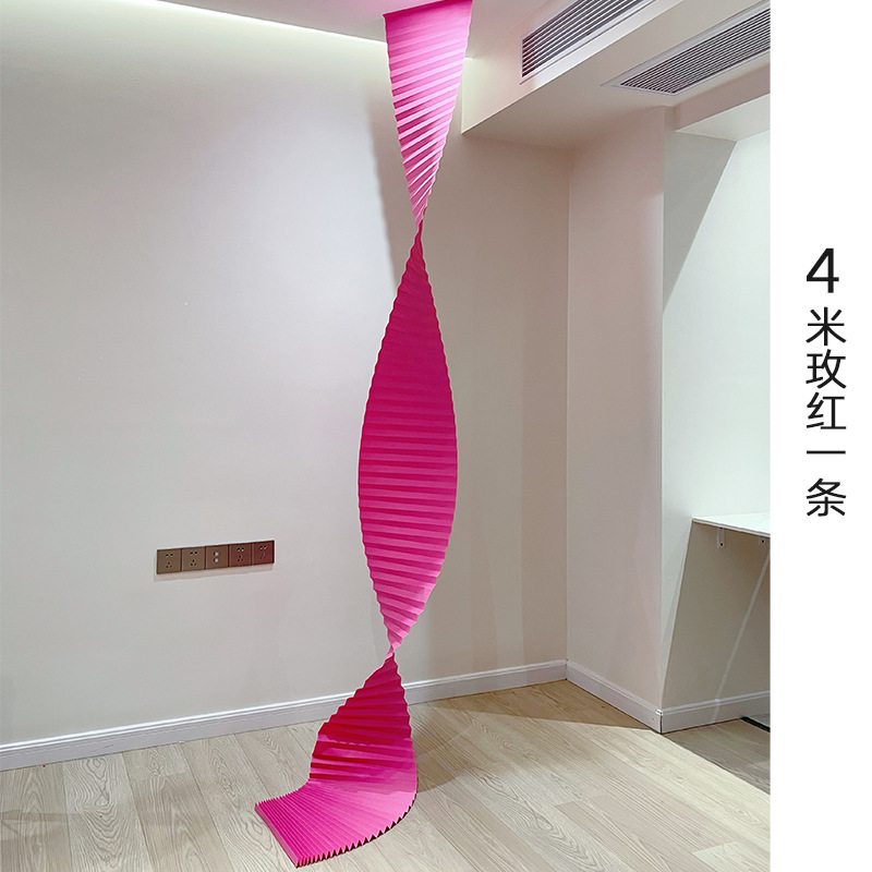 5M 로즈 레드 긴 종이 접기