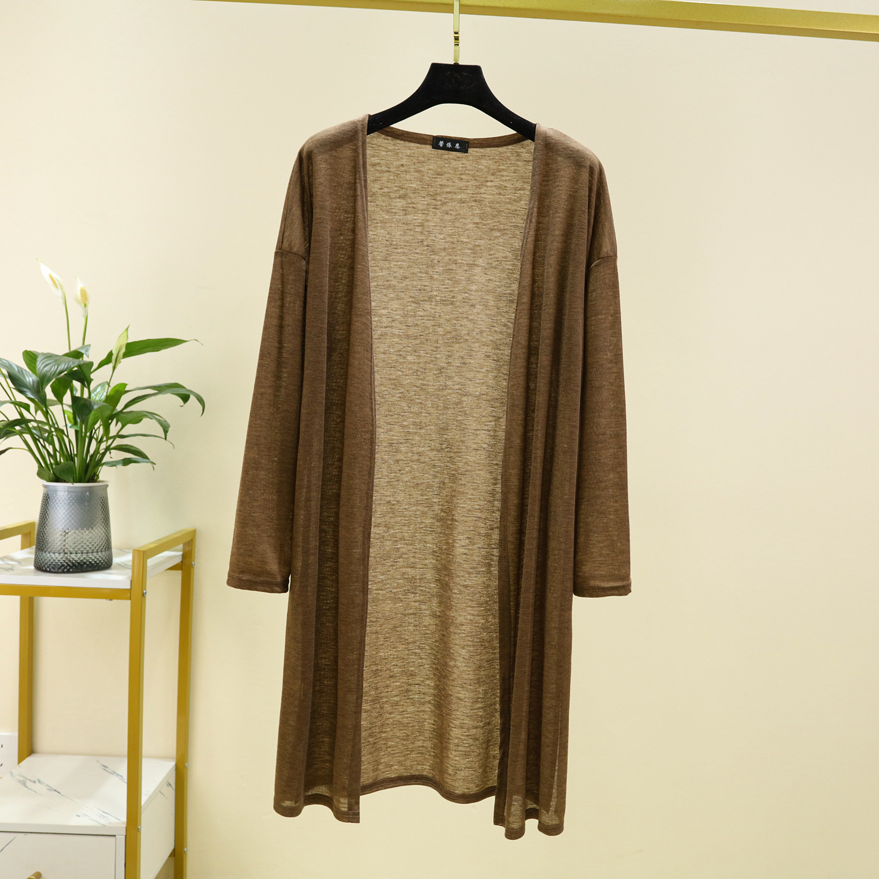 Delgada camisa de protección solar de manga larga para mujeres primavera y verano suelta adelgazamiento largo cardigan chal abrigo exterior aire acondicionado camisa image 12