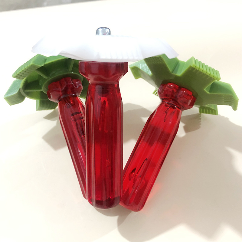 塑料翅片梳绿色白色-002.jpg