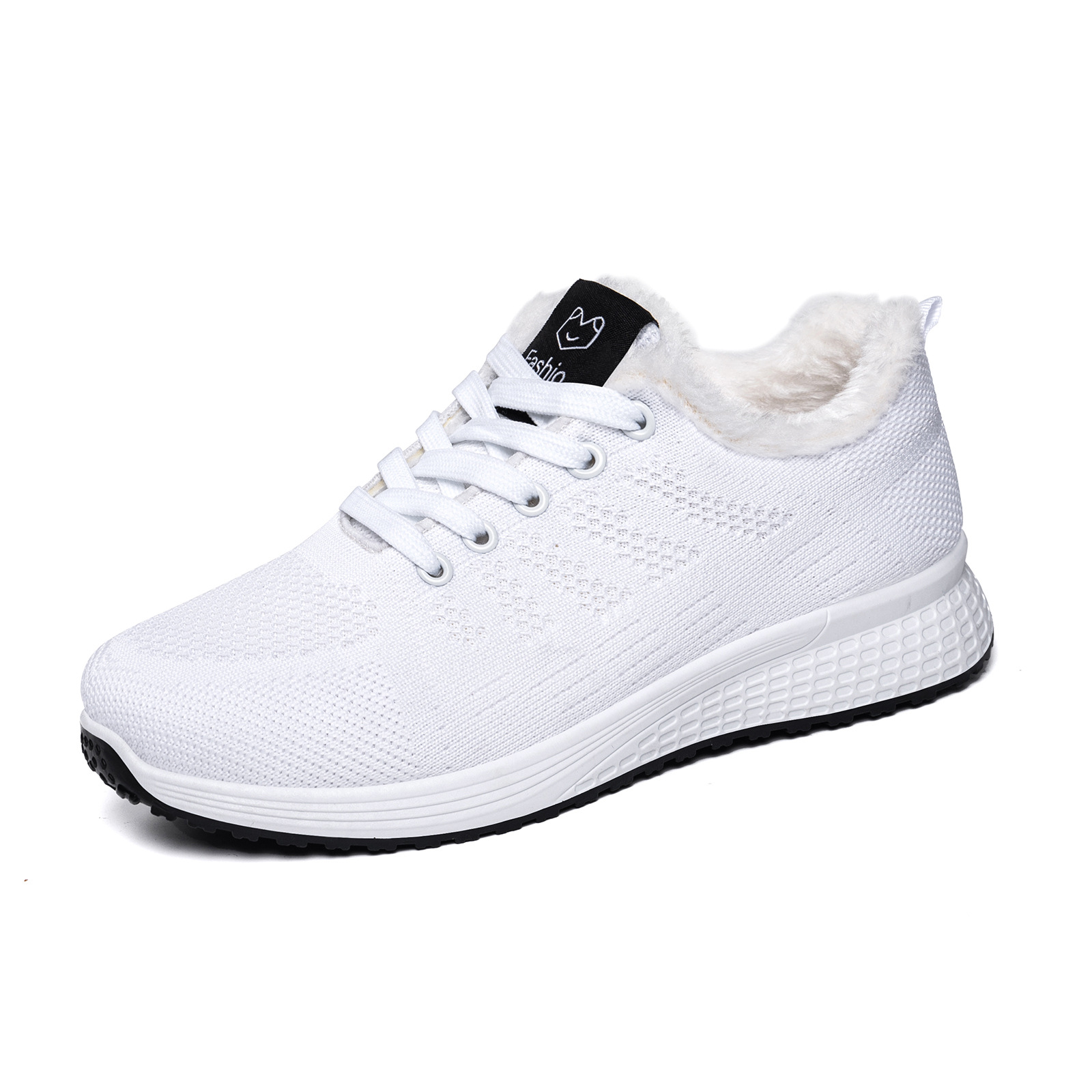Zapatos de algodón de mujer de invierno transfronterizo nuevos zapatos de mujer más terciopelo grueso antifrío zapatos casuales al aire libre zapatos de caminar cómodos