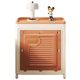 Large Capacity Large Household Flip Cover with Pulley Foldable Box Clothes Finishing Storage Box Clothes Quilt Storage Cabinet