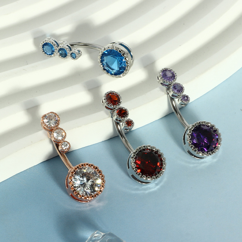 Labret piercing jewelry detail image