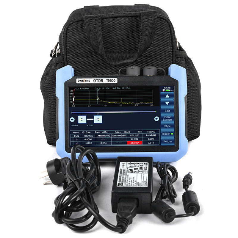 ��iOLM��TD800��ʱ�����ǵ�ģOTDR1310/1550����single mode