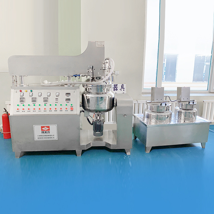 厂家直销PMK-A50L乳化机下均质乳化机组搅拌加热高剪切真空乳化