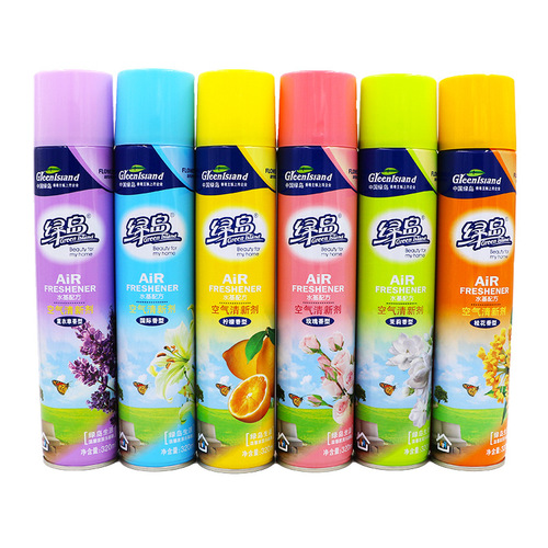 Green Island Air Freshener Bedroom Long-lasting Fragrance Toilet Deodorizing Household Indoor Deodorizing Fragrance 320ml