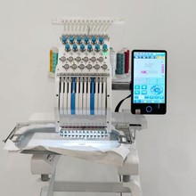 叶氏2025新款pro电控家用型刺绣绣花小型全自动流行款成衣绣花机