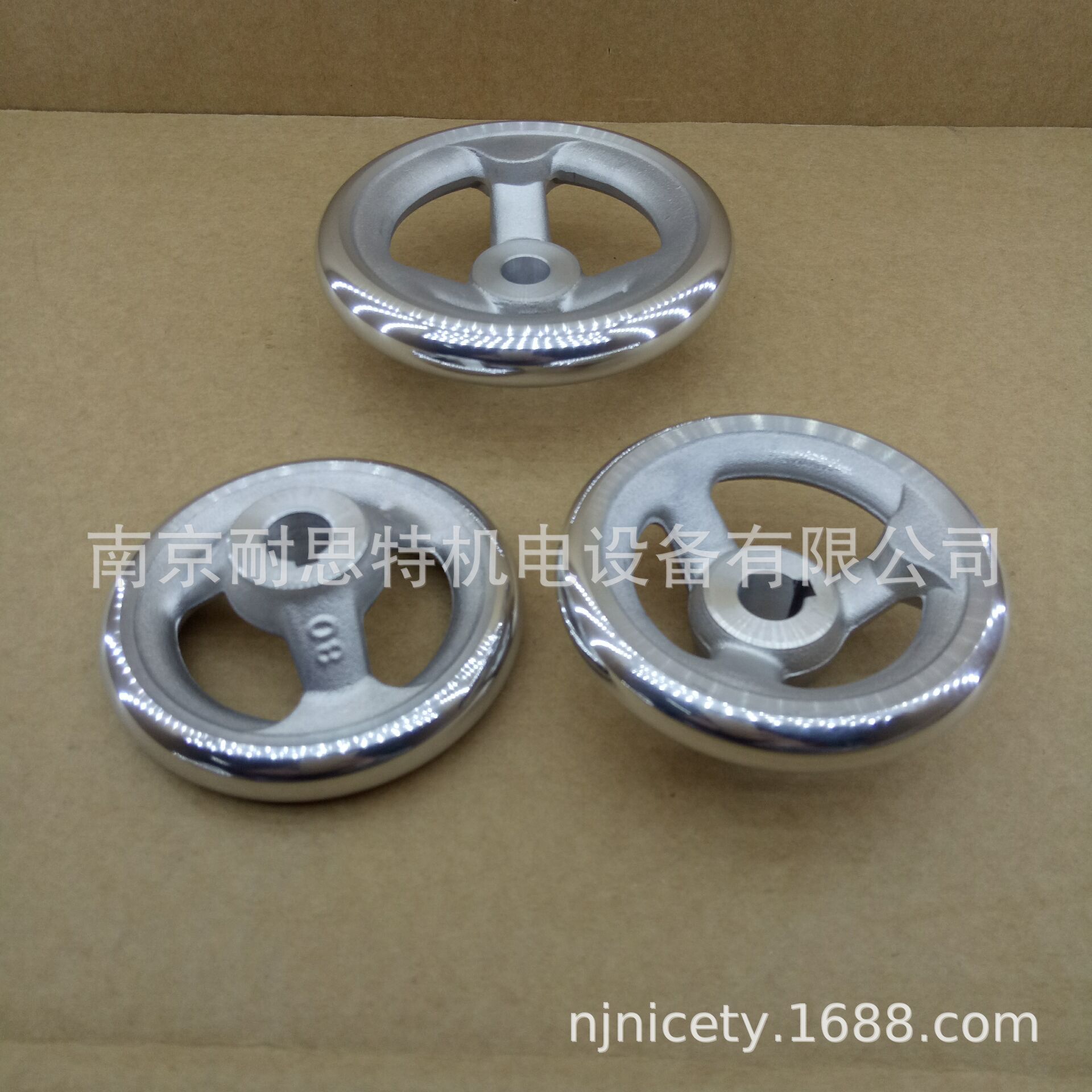 HALDER铝合金手轮（无把手型）舵轮  24590