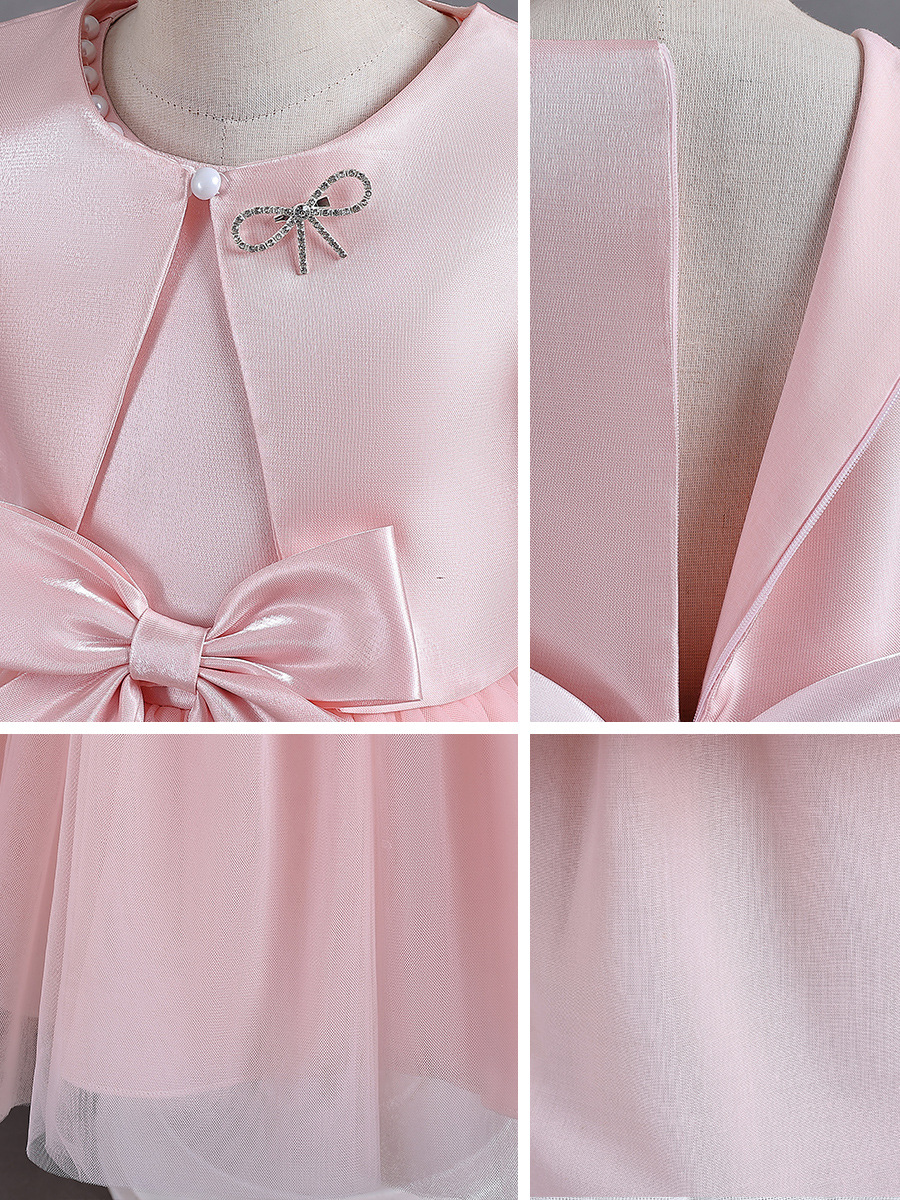 Children's Dress Princess Dress Girl Summer New Dress Flower Girl Festival Performance Little Girl Piano Performance Dress