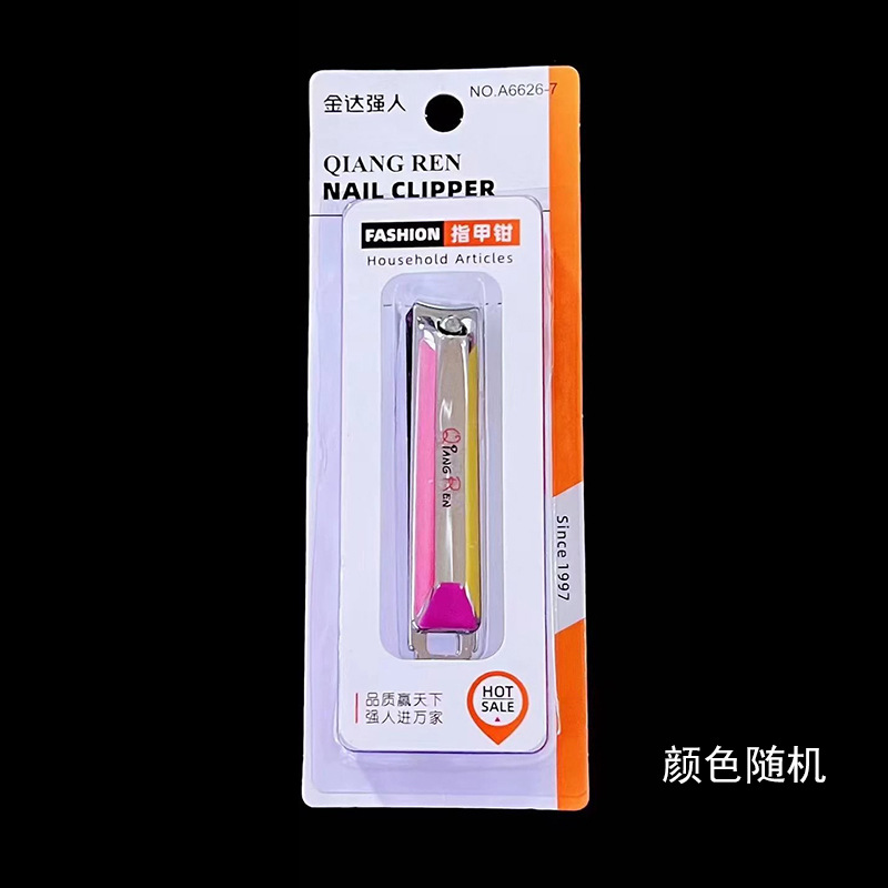 Hombre fuerte al por mayor 2025 nuevo cortaúñas de embalaje independiente grande cortaúñas diagonales cortaúñas planas