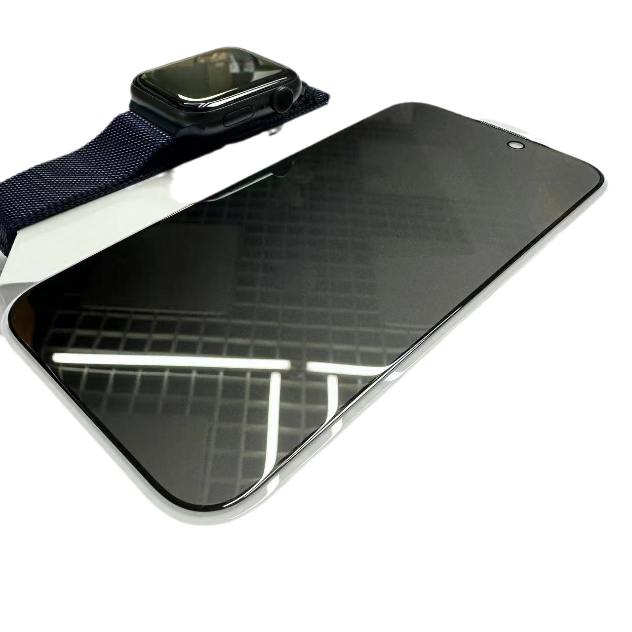 Aplicable a iPhone15Pro anti-Peeping templado película de Protección de Privacidad iPhone15plus/15 película de cubierta de pantalla completa