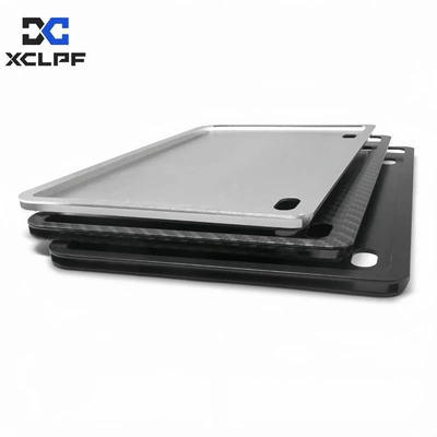 alloy material carbon pattern license plate | License plate holder/license plate holder