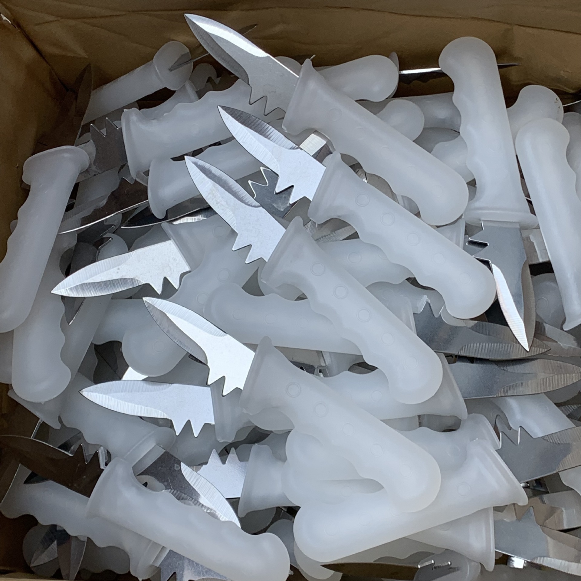 批发不锈钢海蛎刀   开壳刀   开蚝刀   开生蚝工具  扇贝生蚝刀