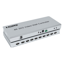 4K 3x3视频拼接器HDMI高清支持1路HDMI输入9路输出HDMI电视拼接器