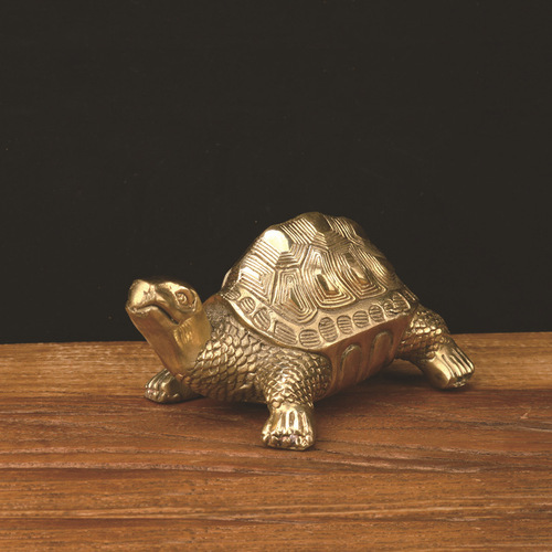 Copper Turtle Ornaments Longevity Turtle Dragon Turtle Brazilian Bronze Crafts Manufacturer Wholesale