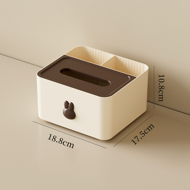 Caja de toallas de papel caja de almacenamiento de mesa de salón creativa caja de almacenamiento de mesa de lujo luz multifunción de almacenamiento de control remoto caja de extracción de papel