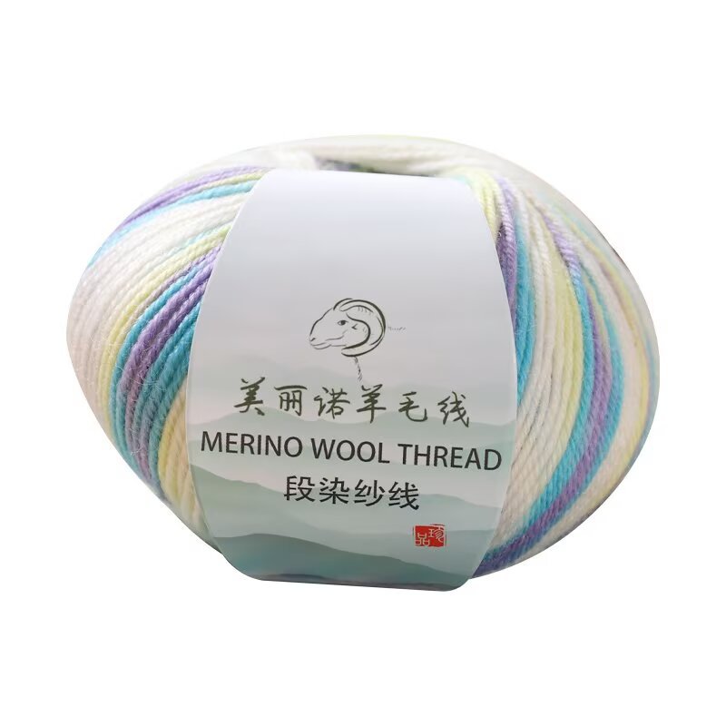 Woolen multicoloured crochet, woven scarf, hat