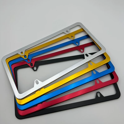 License plate holder/license plate holder License Plate Frame, Stainless Steel American
