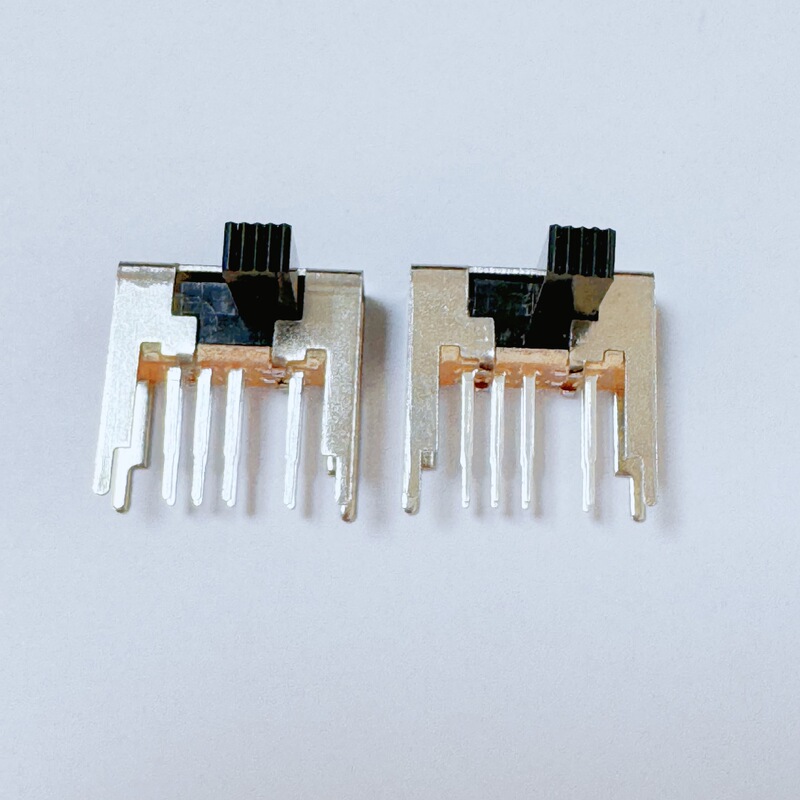 Source Manufacturer Sk23D24 Three-Speed Double-Row 8-Pin Forward and Reverse Side Dial Horizontal High-Shell 2P3T Toggle Switch