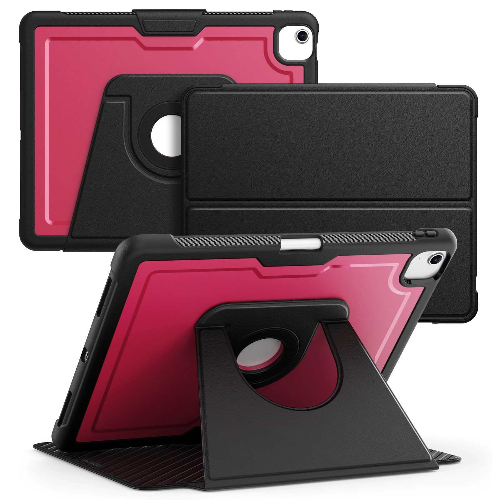 Подходит для iPad Air 13 M3 A3268 (2025)/iPad Air 13 M2 (2024) чехол с фиксатором для стилуса (встраиваемое место для пера)