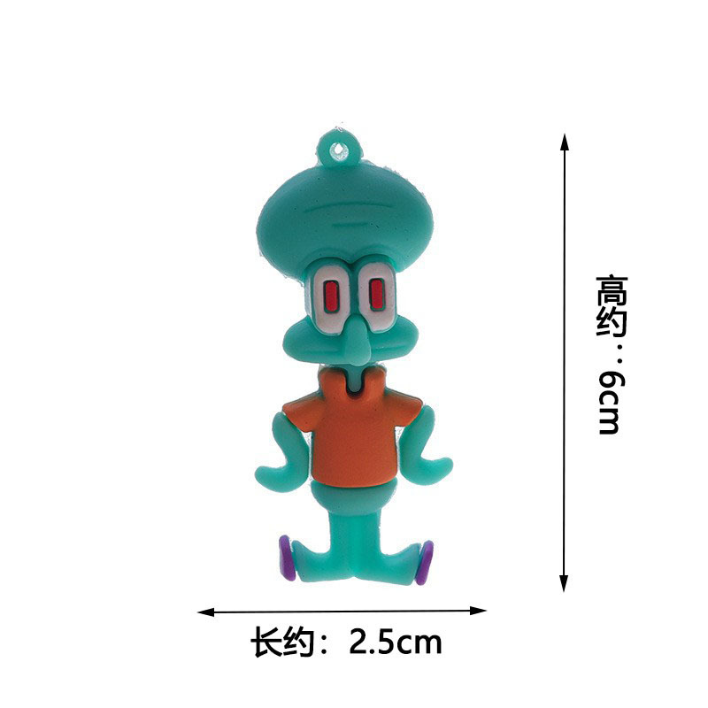 Nuevo Adorno Flotante de Bob Esponja para Acuario, Hombre Gordo Azul Buceador, Decoración Nueva y Popular en el Extranjero