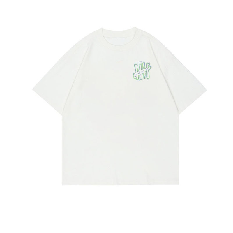2023 新白綿 tシャツ女性のトレンディなブランド半袖夏ルーズ香港スタイルシックなカップルトップスイントレンド
