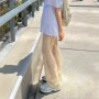 少女立体蕾丝日系长裤