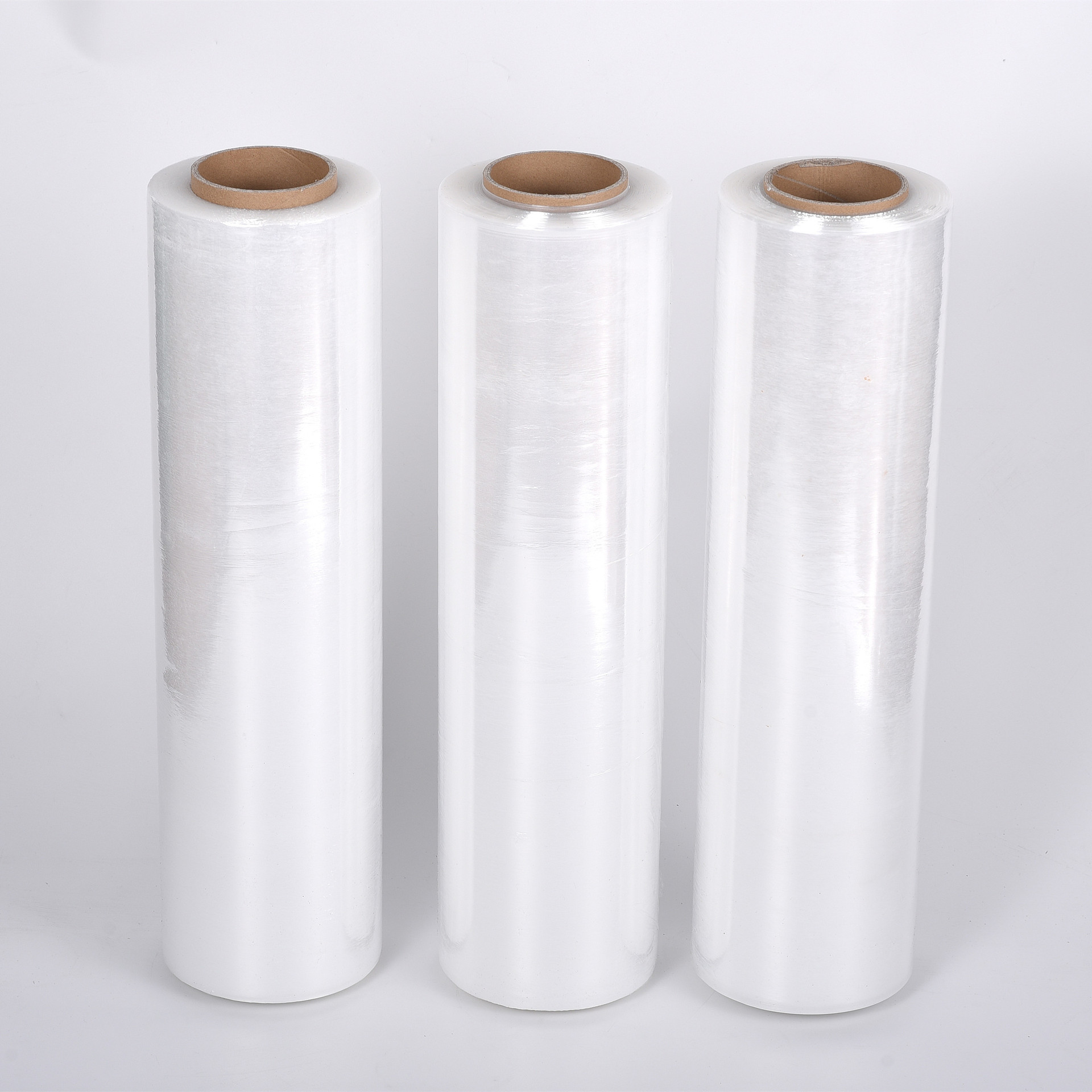 Envoltura de película 50cm industrial envoltura de plástico logística bandeja de embalaje película de embalaje que se extiende fabricante de la película