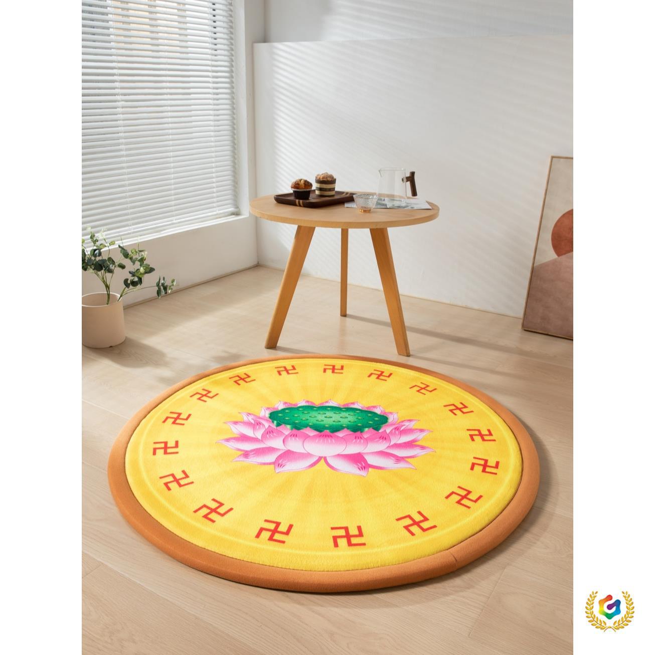 ✅打坐垫家用禅修垫加厚禅坐垫静坐垫跪拜垫双盘打坐垫地上蒲