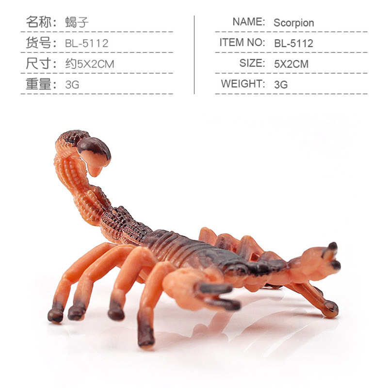 Sólido artificial abeja araña mariposa Naruto ciempiés insecto modelo animal juguete de los niños arena bandeja Decoración