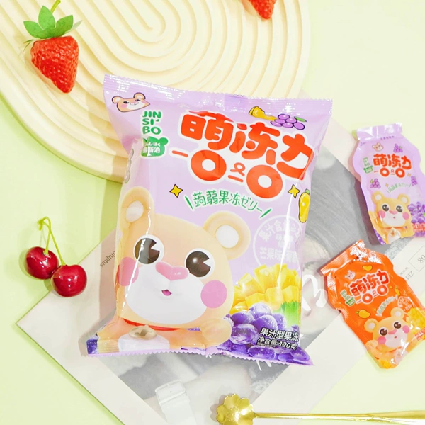 Grape flavor + mango flavor