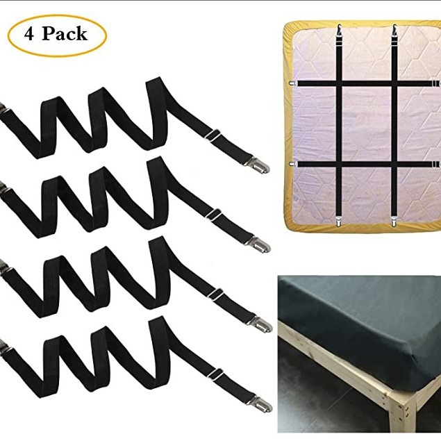 Alargado 1,2/1,5/1,8 hoja de cama disponible clip fijo sofá clip fijo 4 unidades un conjunto