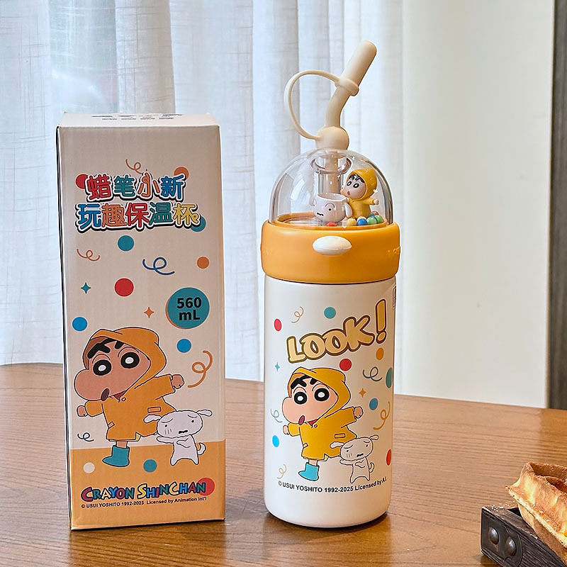 Lápiz pequeño nuevo baloncesto taza de aislamiento térmico 2025 nuevo estilo de alta mujer hermosa taza de paja taza de agua de gran capacidad para niños