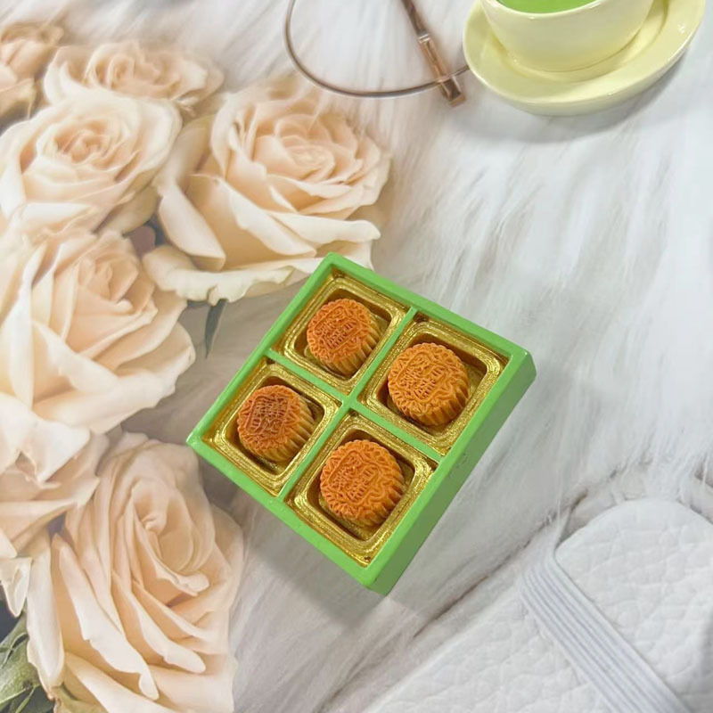 食品玩具樹脂冷蔵庫マグネットシミュレーションかわいいデザート四季菓子お土産中華菓子ギフトボックス磁気ステッカー|undefined