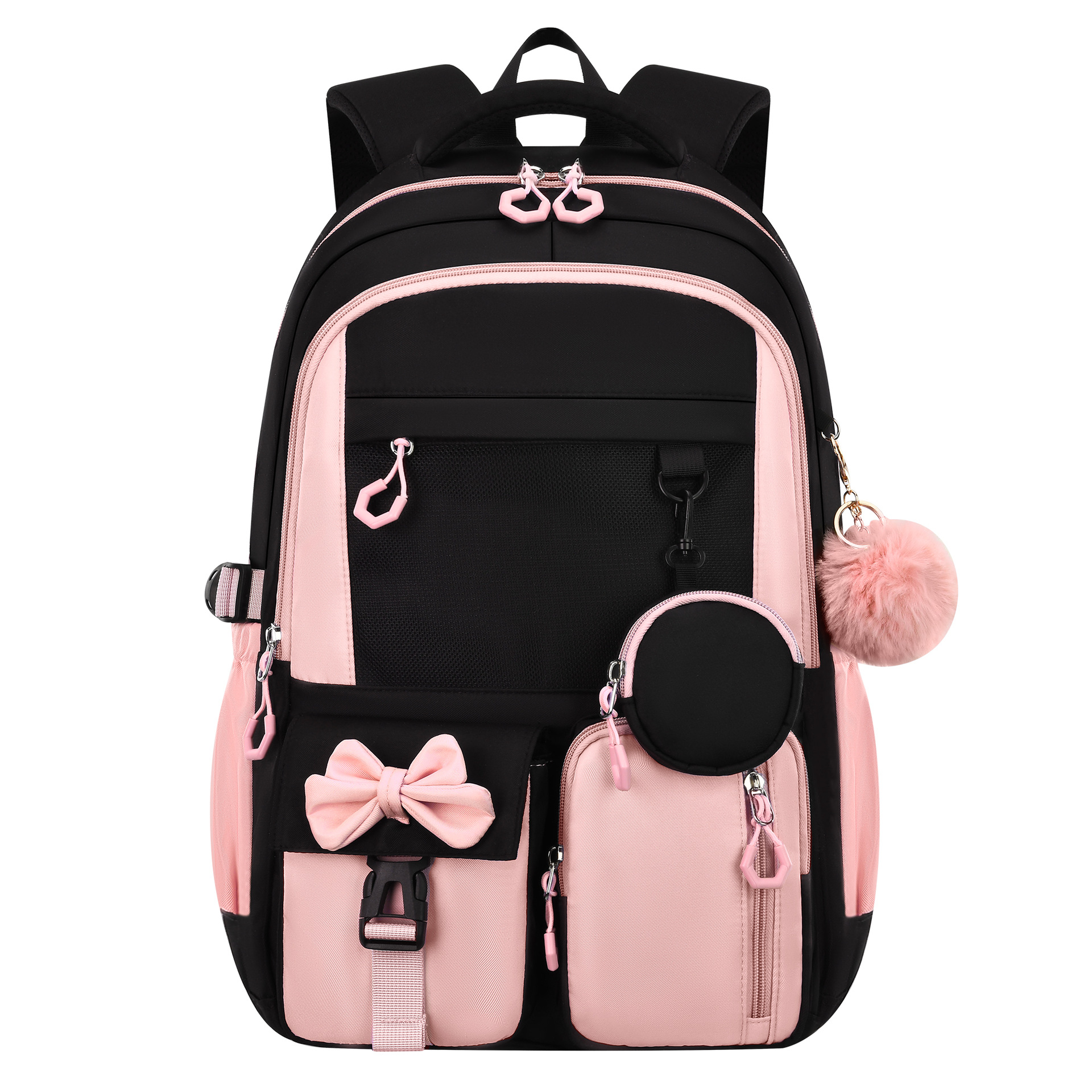 Grenzüberschreitender Amazon 2026 Schulrucksack für Grundschüler, hochwertiger Rucksack mit Schultergurten, minimalistisch, 3-teiliges Set aus der Fabrik